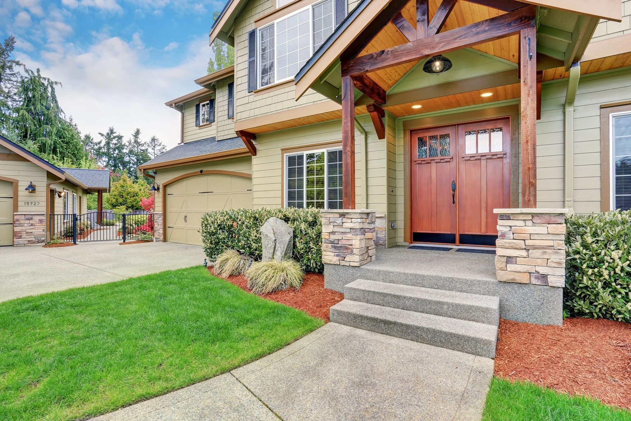 Residential home exterior